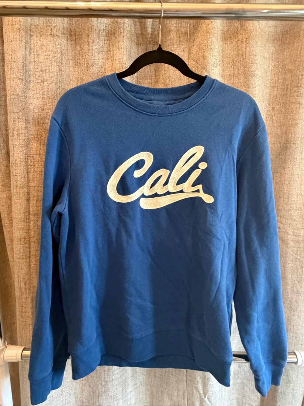 Old Navy Heathered Blue Crewneck Pullover
